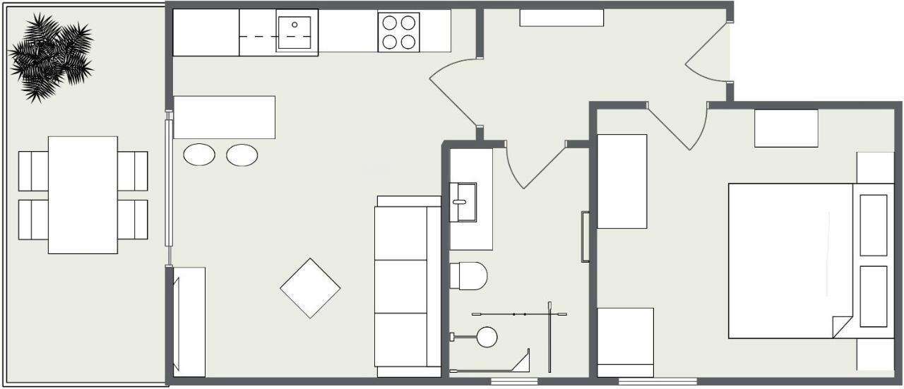 Apartmani Ksenija Tučepi Exterior foto